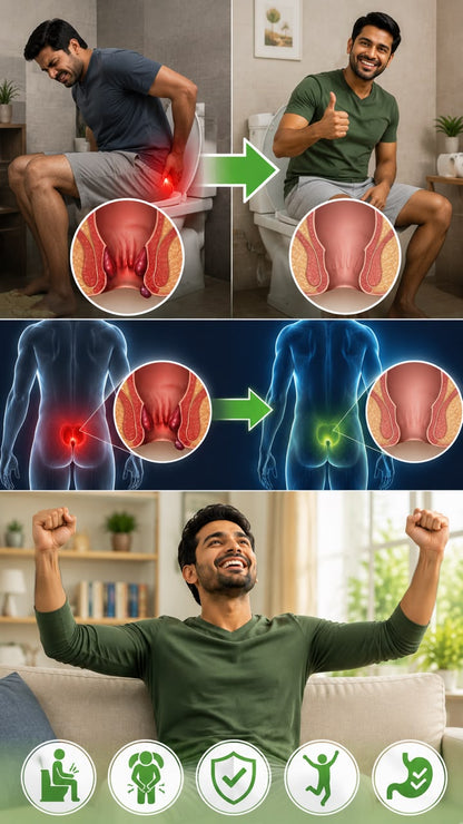 Piles Care Capsules | 1 Month Complete Course | 150 Capsules