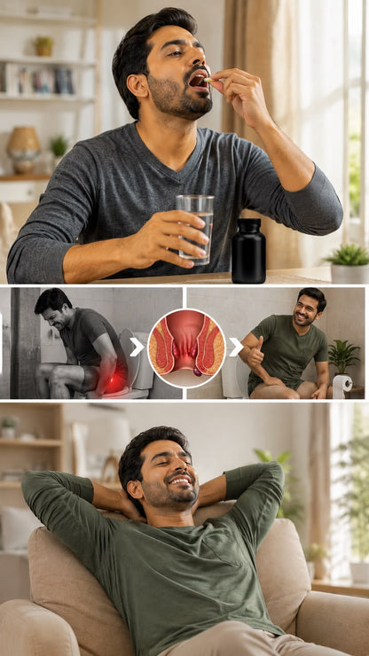 Piles Care Capsules | 1 Month Complete Course | 150 Capsules
